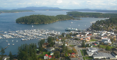 [IMAGE] above Friday Harbor