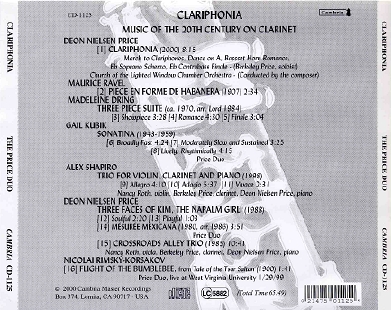 Clariphonia CD Tray