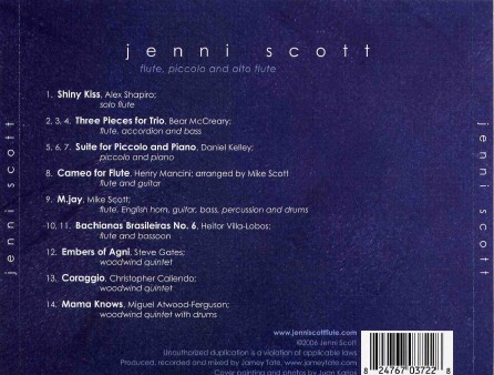Jenni Scott CD Tray