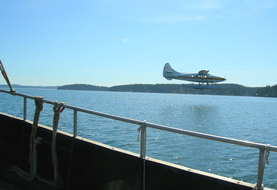 [IMAGE] de sea plane, from de ferry