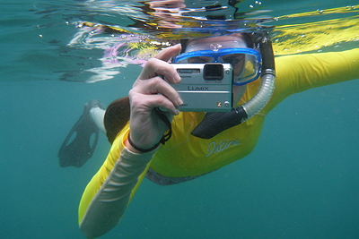[IMAGE] Alex in Hawaii snorkeling